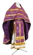 Russian Priest vestments - Custodian metallic brocade B (violet-gold), Economy design