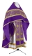 Russian Priest vestments - Corinth metallic brocade B (violet-gold) with velvet inserts, Standard design