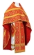 Russian Priest vestments - Ascention metallic brocade B (red-gold), Standard design