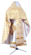 Russian Priest vestments - Jerusalem metallic brocade B (white-gold), Standard design