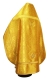 Russian Priest vestments - Czar-City metallic brocade BG1 (yellow-gold) back, Standard design