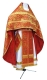 Russian Priest vestments - metallic brocade BG1 (red-gold)