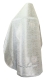Russian Priest vestments - Milette metallic brocade BG1 (white-silver) back, Standard design