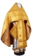 Russian Priest vestments - Rus' metallic brocade BG2 (yellow-gold), Standard design