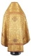 Russian Priest vestments - Trinity metallic brocade BG4 (yellow-gold) back, Standard design