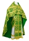 Russian Priest vestments - Eleon Bouquet metallic brocade BG4 (green-gold), Premium design