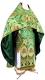 Russian Priest vestments - metallic brocade BG4 (green-gold)