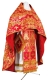 Russian Priest vestments - metallic brocade BG4 (red-gold)