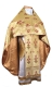 Russian Priest vestments - metallic brocade BG5 (yellow-claret-gold)