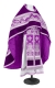 Russian Priest vestments - Tars metallic brocade BG5 (violet-silver), Premium design