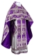 Russian Priest vestments - metallic brocade BG6 (violet-silver)
