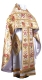 Russian Priest vestments - metallic brocade BG6 (white-gold)