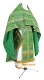 Russian Priest vestments - Nicea rayon brocade S2 (green-gold), Standard design