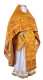 Russian Priest vestments - Ostrozh rayon brocade S3 (yellow-gold), Standard design