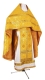 Russian Priest vestments - rayon brocade S3 (yellow-gold)