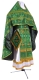 Russian Priest vestments - Custodian rayon brocade S3 (green-gold), Standard design