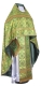 Russian Priest vestments - Zlatoust rayon brocade S3 (green-gold), Standard design