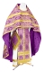 Russian Priest vestments - Seraphims rayon brocade S3 (violet-gold), Standard design