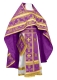 Russian Priest vestments - Iveron rayon brocade S3 (violet-gold), Standard design