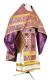 Russian Priest vestments - Zlatoust rayon brocade S3 (violet-gold), Economy design