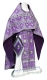 Russian Priest vestments - Shouya rayon brocade S3 (violet-silver), Standard design