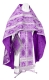 Russian Priest vestments - Seraphims rayon brocade S3 (violet-silver), Standard design