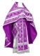 Russian Priest vestments - Iveron rayon brocade S3 (violet-silver), Standard design