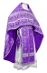 Russian Priest vestments - Old Greek rayon brocade S3 (violet-silver), Standard design