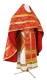 Russian Priest vestments - rayon brocade S3 (red-gold)