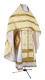 Russian Priest vestments - rayon brocade S3 (white-gold)