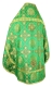 Russian Priest vestments - Donetsk rayon brocade S4 (green-gold) back, Standard design