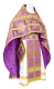 Russian Priest vestments - Donetsk rayon brocade S4 (violet-gold), Standard design