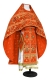 Russian Priest vestments - Thebroniya rayon brocade S4 (red-gold), Standard design