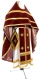 Russian Priest vestments - natural German velvet (claret-gold)