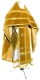 Russian Priest vestments - natural German velvet (yellow-gold)