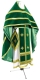 Russian Priest vestments - natural German velvet (green-gold)