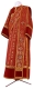 Deacon vestments - Posad metallic brocade B (claret-gold), Standard cross design