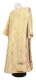 Deacon vestments - Nicholaev metallic brocade B (white-gold), Standard cross design