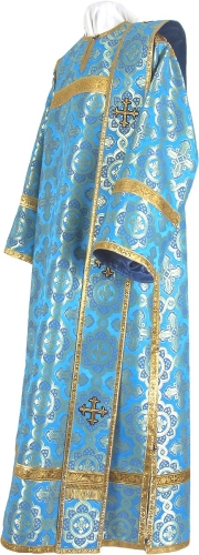 Deacon vestments - metallic brocade BG2 (blue-gold)