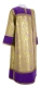 Deacon vestments - metallic brocade BG3 (violet-gold)