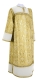 Deacon vestments - metallic brocade BG3 (white-gold)