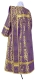 Deacon vestments - Small Vase metallic brocade BG4 (violet-gold) (back), Economy design