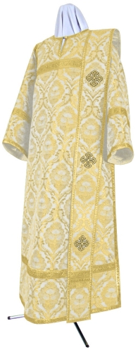 Deacon vestments - metallic brocade BG5 (white-gold)