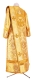 Deacon vestments - Eleon Bouquet metallic brocade BG6 (yellow-gold) (back), Premium design