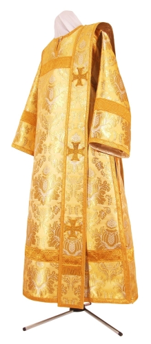 Deacon vestments - metallic brocade BG6 (yellow-gold)