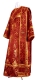 Deacon vestments - rayon brocade S2 (claret-gold)