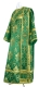 Deacon vestments - rayon brocade S2 (green-gold)