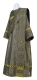 Deacon vestments - Shouya rayon brocade s3 (black-gold), Standard design