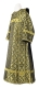 Deacon vestments - Solovki rayon brocade S3 (black-gold), Standard design