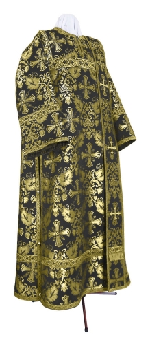 Deacon vestments - rayon brocade S3 (black-gold)